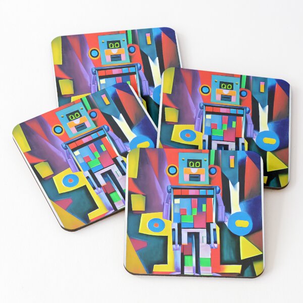 Item preview, Robot in the style of famous art. designed and sold by CRAFTER-MEDIA.