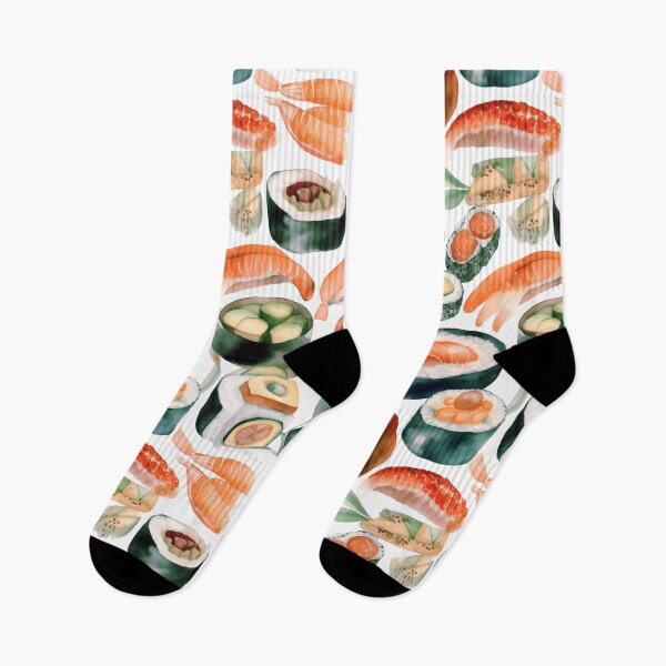 Item preview, Sushi pattern designed and sold by AiBroughtToLife.