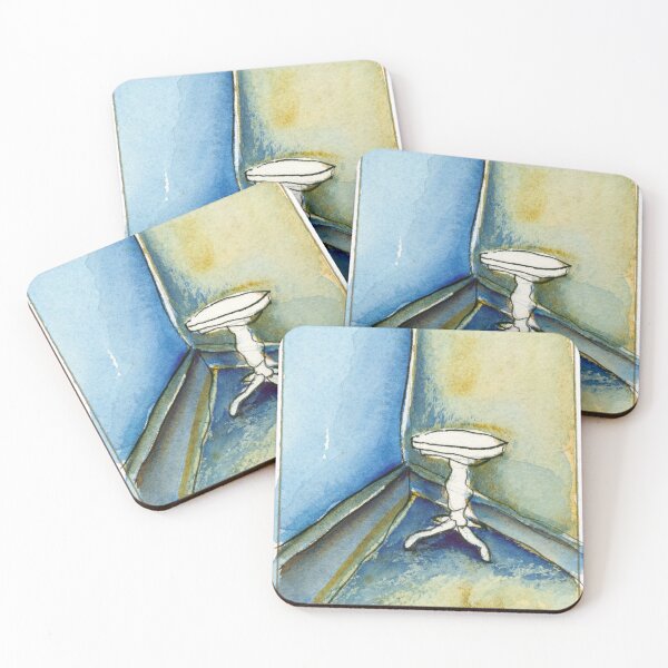 Item preview, E.J. Gold Watercolor "The Only Seat There Is" designed and sold by ProsperityPath.