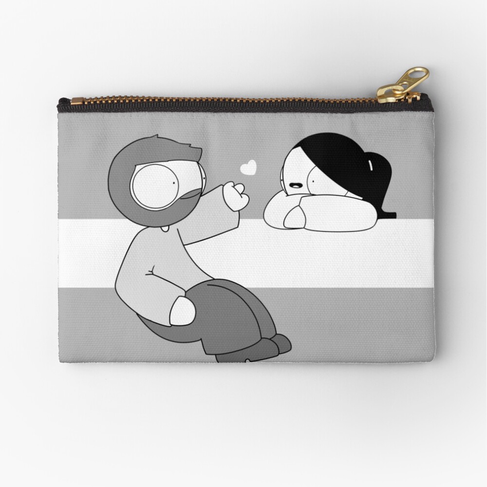 Stripe Catana & John Zipper Pouch