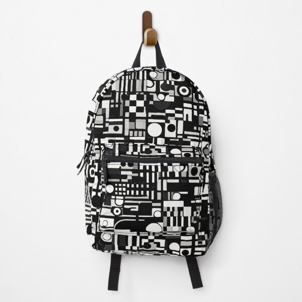 Item preview, Surrealist Grid Pattern in Black and White designed and sold by Juuskus.