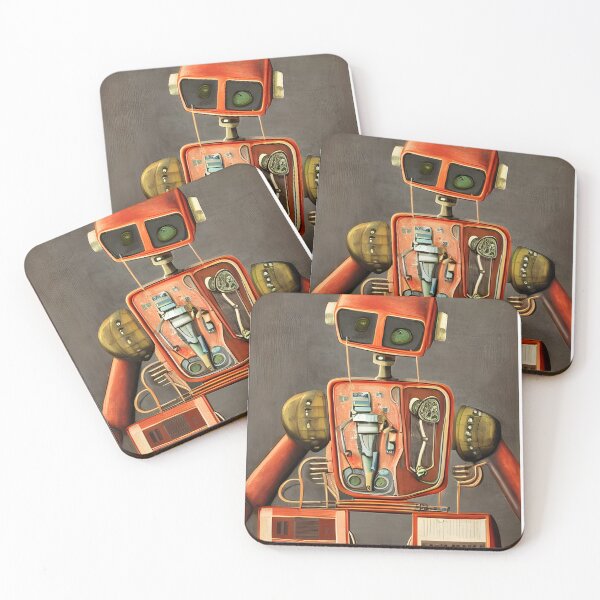 Item preview, Robot in the style of famous art. designed and sold by CRAFTER-MEDIA.