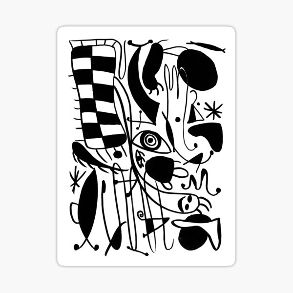 Item preview, In style of Miro designed and sold by ulyanaandreeva.