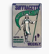 The Suffragette Canvas Print