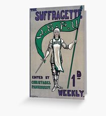 The Suffragette Greeting Card