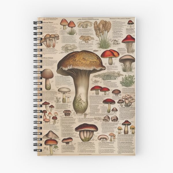 Item preview, Woodland Mushrooms designed and sold by Salocin.