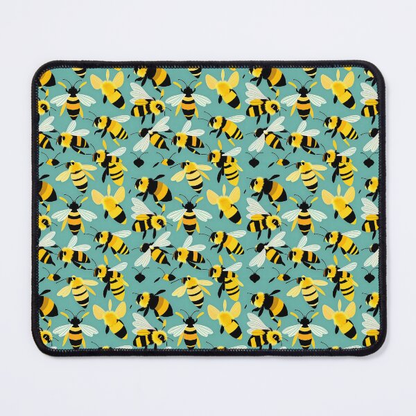 Item preview, Vintage Bees Pattern designed and sold by AgataKaja.