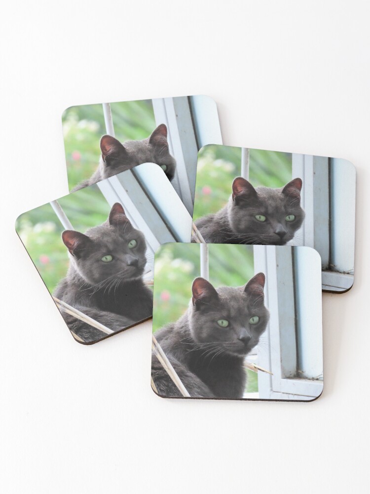 Thumbnail 1 of 5, Coasters (Set of 4), Spooky designed and sold by ART22.