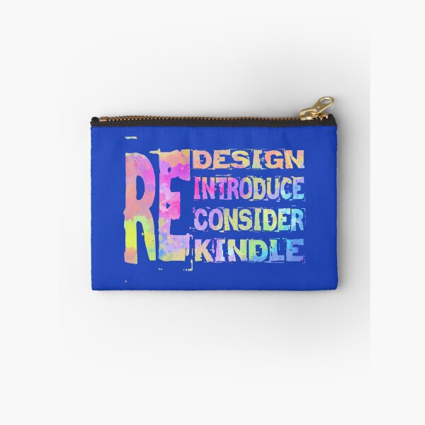 Item preview, Redesign Reintroduce Reconsider Rekindle Tye and Dye T-shirt,  designed and sold by KesDesigns ⭐⭐⭐⭐⭐.