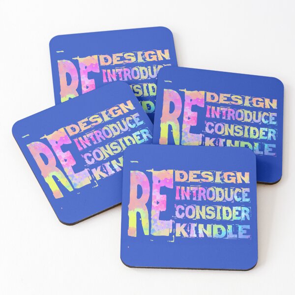 Item preview, Redesign Reintroduce Reconsider Rekindle Tye and Dye T-shirt,  designed and sold by KesDesigns ⭐⭐⭐⭐⭐.