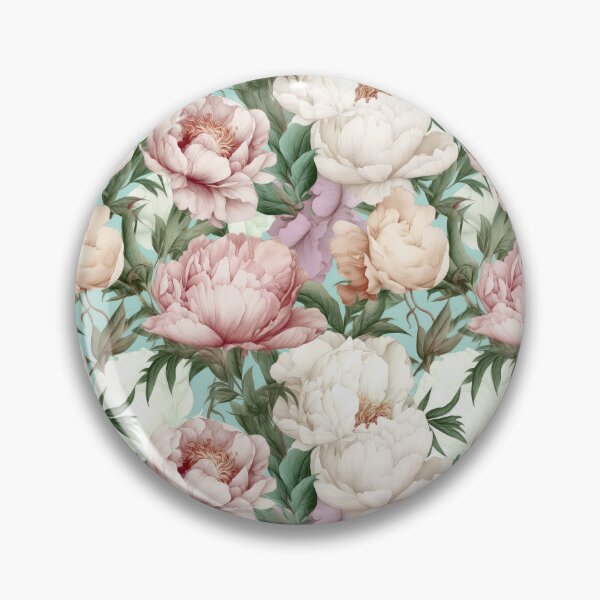 Item preview, Seamless floral background with peony flowers. designed and sold by Mikhail Palinchak.