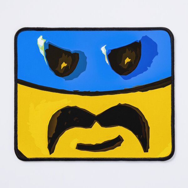 Item preview, Ukrainian cossack yellow blue emoticon designed and sold by Gogodzy.