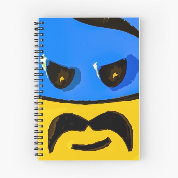 Item preview, Ukrainian cossack yellow blue emoticon designed and sold by Gogodzy.