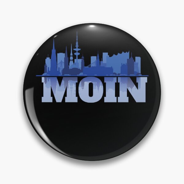 Item preview, Moin Hamburg Skyline Sea Silhouette designed and sold by shirtmaster23.