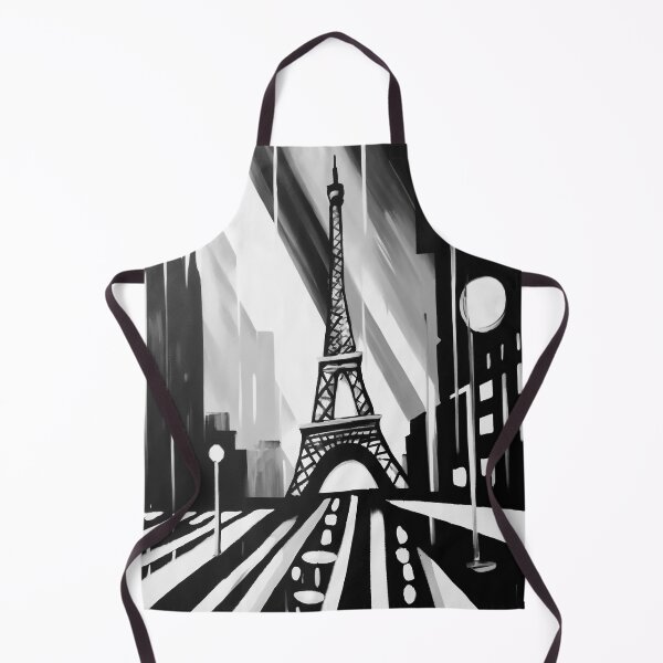 Item preview, Eiffel Tower in Paris, abstract and black and white designed and sold by Tim Münnig.