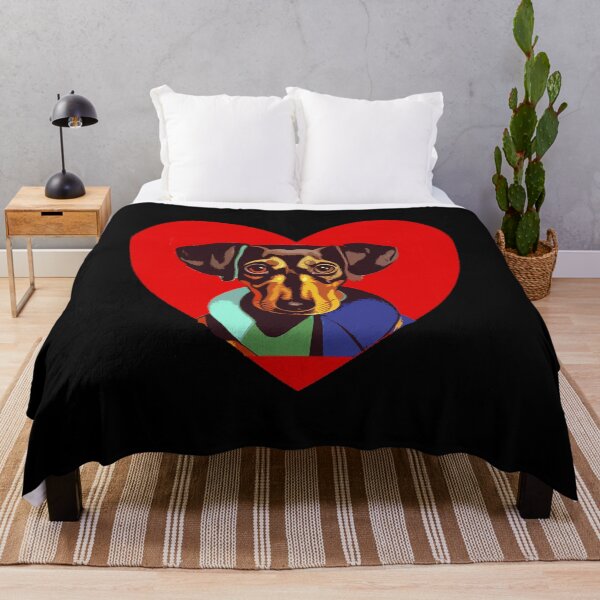 Item preview, Funny Dachshund Wiener Dog Love Heart designed and sold by Nature's Fancy.