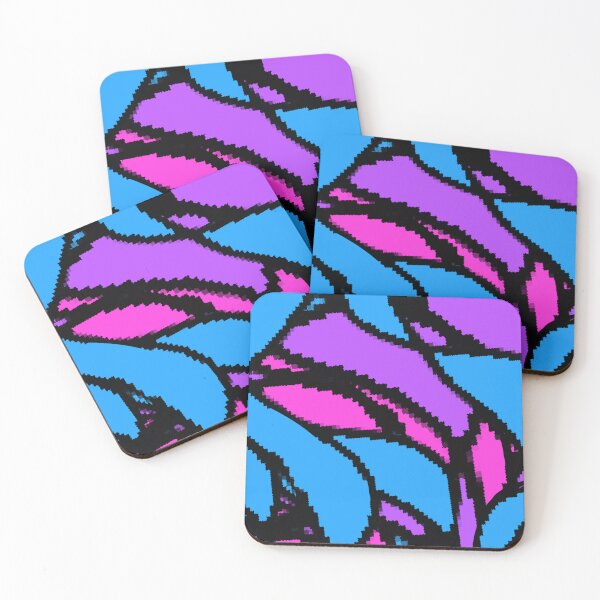 Artikelvorschau, Blue purple pink overlap entworfen und verkauft von awsomepatterns.
