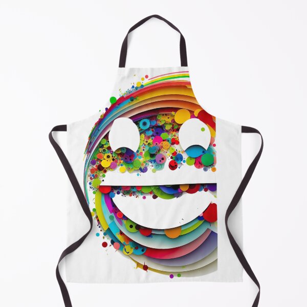 Item preview, Colorful Smiling Faces of Happiness designed and sold by Vindbult.