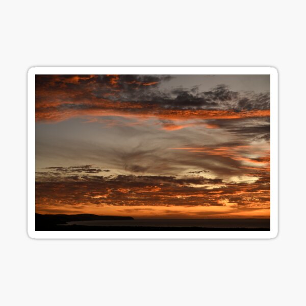 Item preview, Colours Collide at Sunset - Normanville SA designed and sold by imaginethis.