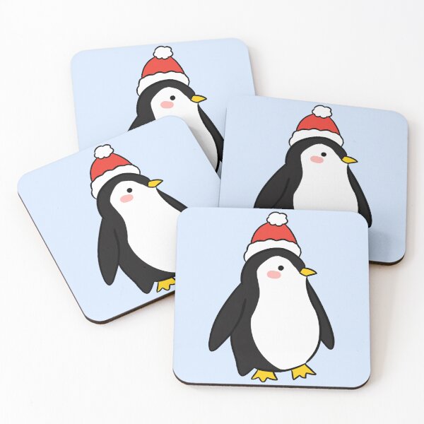 Item preview, Cute christmas cartoon penguin  designed and sold by Yarafantasyart.