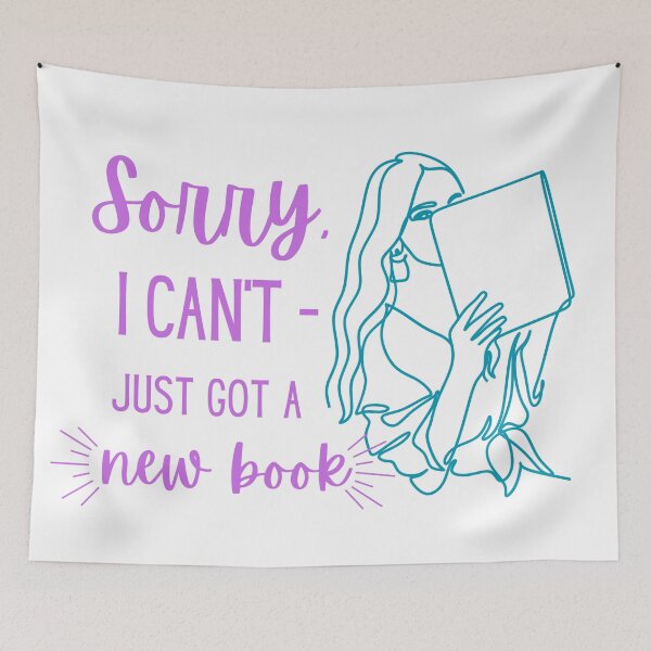 Artikelvorschau, Sorry, I can't - just got a new book entworfen und verkauft von jechaiyells.