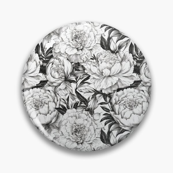 Item preview, Seamless floral background with peony flowers. designed and sold by Mikhail Palinchak.