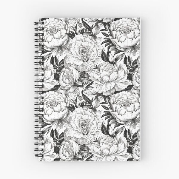 Item preview, Seamless floral background with peony flowers. designed and sold by Mikhail Palinchak.
