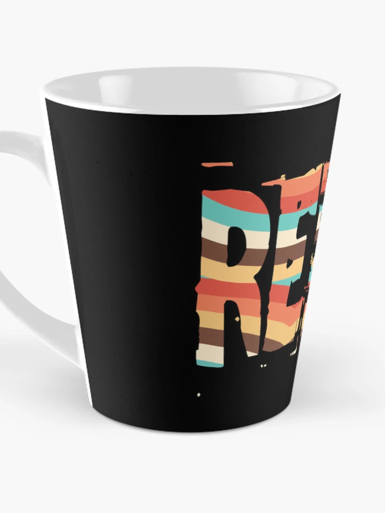 Thumbnail 3 of 4, Coffee Mug, Redesign Reintroduce Reconsider Rekindle Retro Sticker, designed and sold by KesDesigns ⭐⭐⭐⭐⭐.