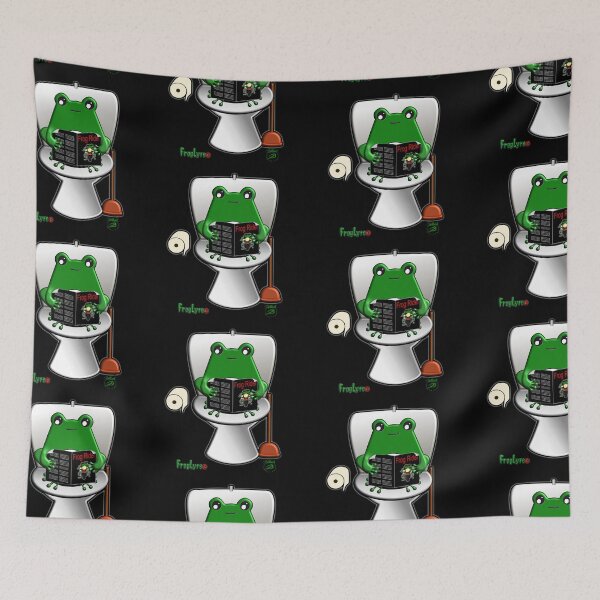 Item preview, Toilet FrogLyfe  designed and sold by BelindaApps.