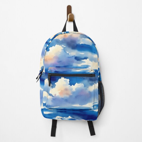 Item preview, Clouds in the Sky Seamless Pattern, Watercolor designed and sold by Girly-Universe.