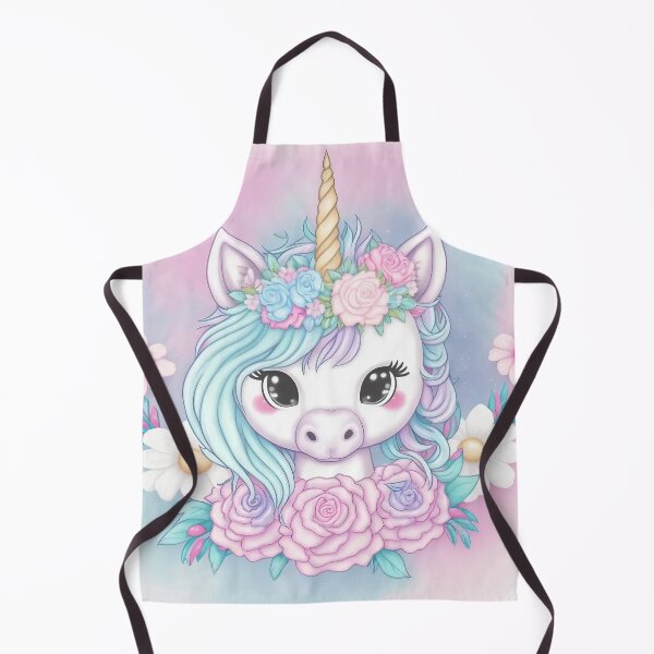 Item preview, Cute Pastel Unicorn Flowers designed and sold by MythicPrompts.