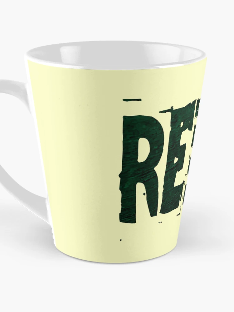Thumbnail 3 of 4, Coffee Mug, Redesign Reintroduce Reconsider Rekindle Green Sticker, designed and sold by KesDesigns ⭐⭐⭐⭐⭐.