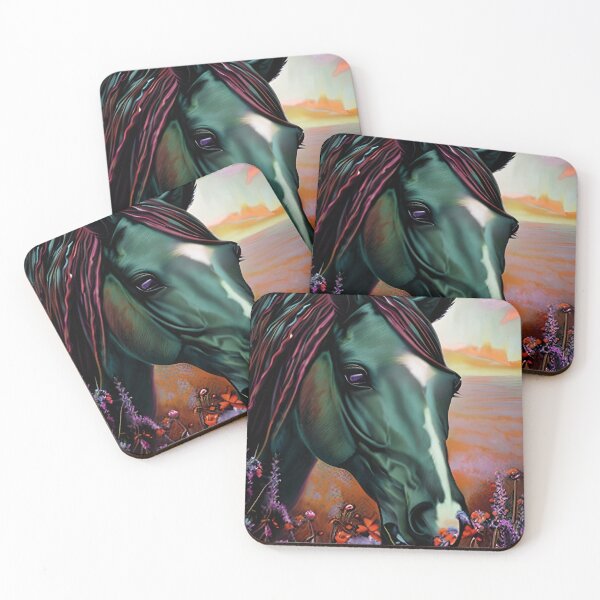 Item preview, Beautiful Black Horse Portrait  designed and sold by enchantedlife.