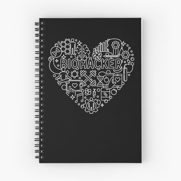 Item preview, Biohacker Heart - Biotechnology and Biohacking cool outline Design for Biohackers designed and sold by venomousvector.