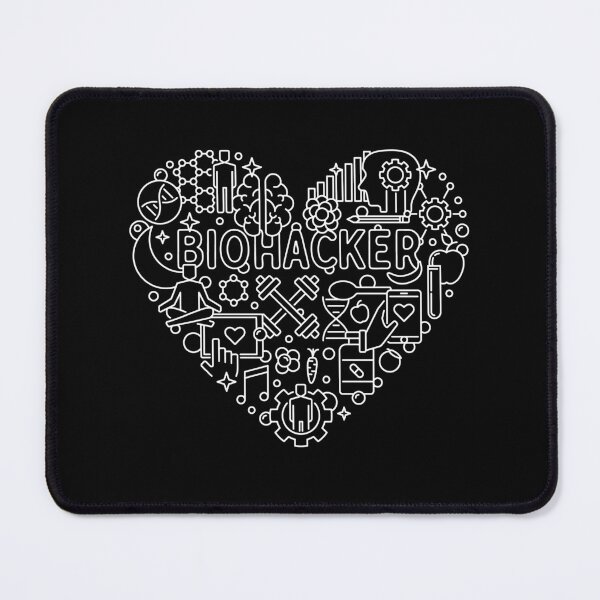Item preview, Biohacker Heart - Biotechnology and Biohacking cool outline Design for Biohackers designed and sold by venomousvector.