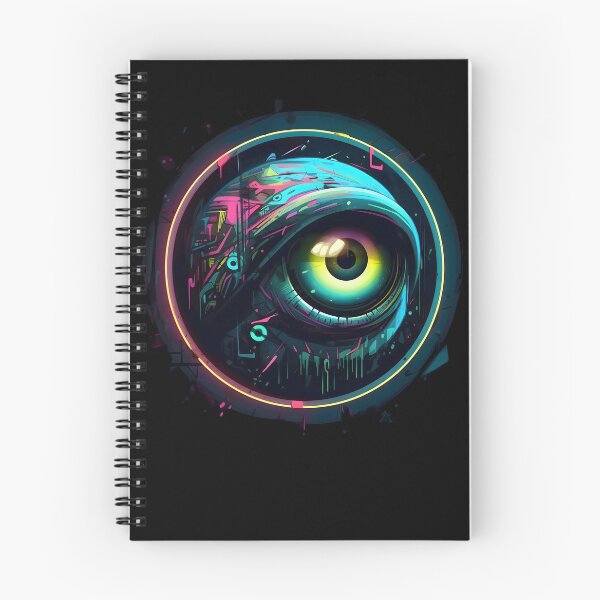 Item preview, Neon Cyber-Eye designed and sold by AspectFoundry.