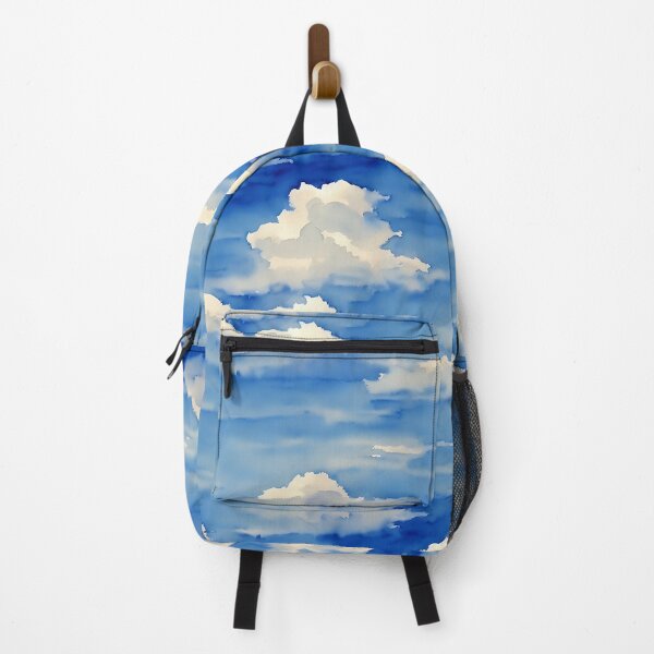 Item preview, Clouds in the Sky Seamless Pattern, Watercolor designed and sold by Girly-Universe.