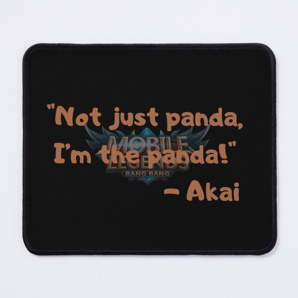 Item preview, Mobile Legends Bang Bang Akai Not just panda, i'm the panda! designed and sold by Kormix.