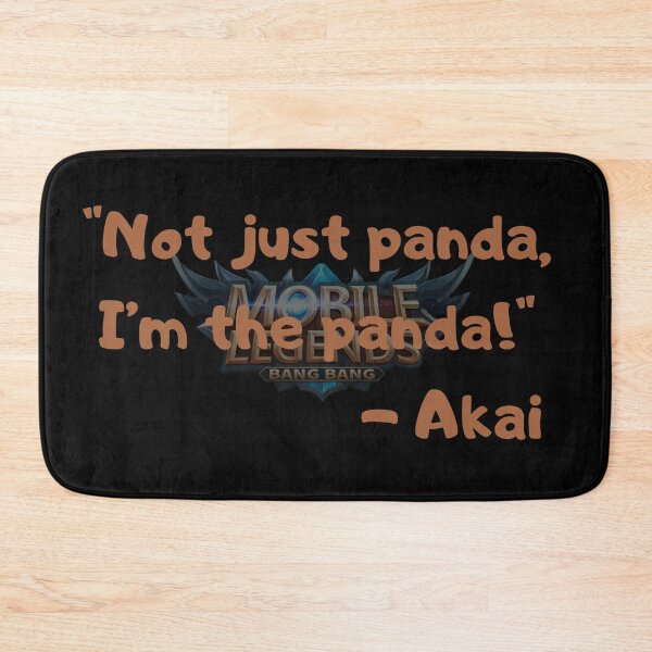 Item preview, Mobile Legends Bang Bang Akai Not just panda, i'm the panda! designed and sold by Kormix.