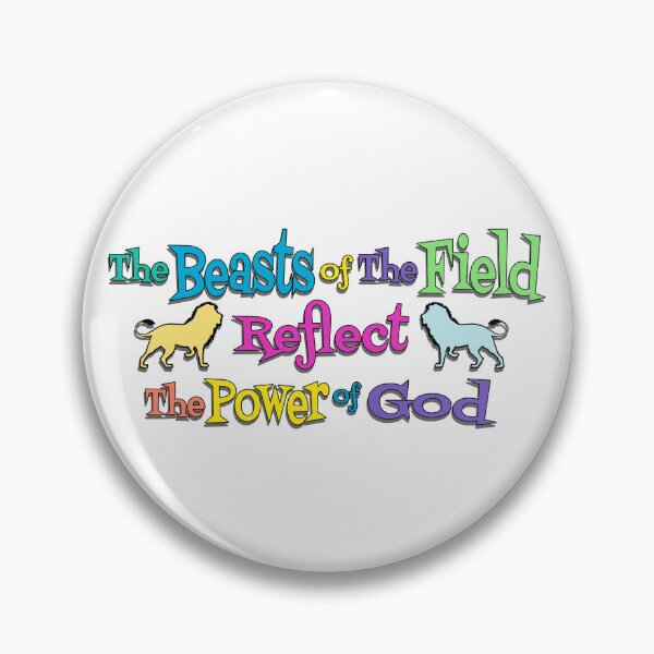 Item preview, The Beasts Of The Field, Lions, Power, God, Almighty, Religious, Motivational, Inspirational, designed and sold by Henrylizarraga.