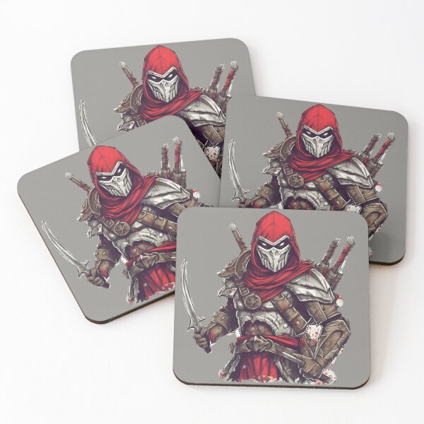 Item preview, Red Ninja Warior designed and sold by Beaglekawaii.