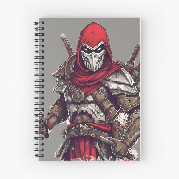 Item preview, Red Ninja Warior designed and sold by Beaglekawaii.