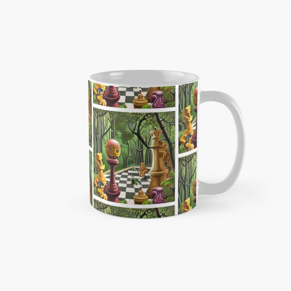 Item preview, Alien Jungle Chess designed and sold by DukeGroovy.