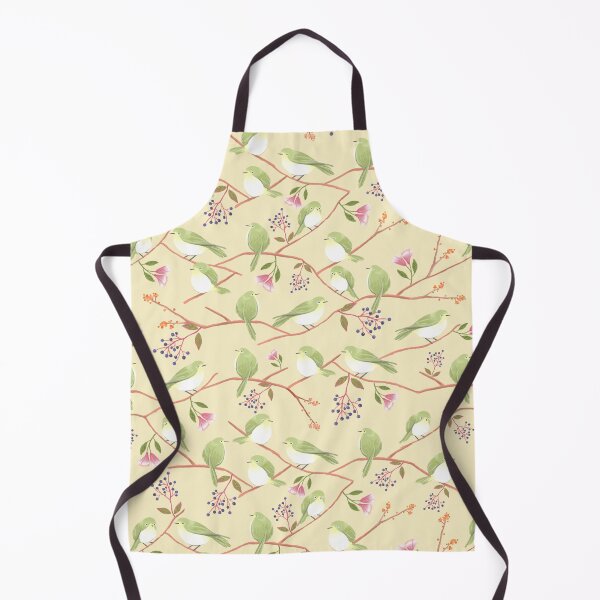 Item preview, Whimsical japanese bird pattern designed and sold by Mellow M.