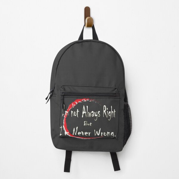 Item preview, I'm not always right, but I'm never wrong. designed and sold by Era-of-Traveler.