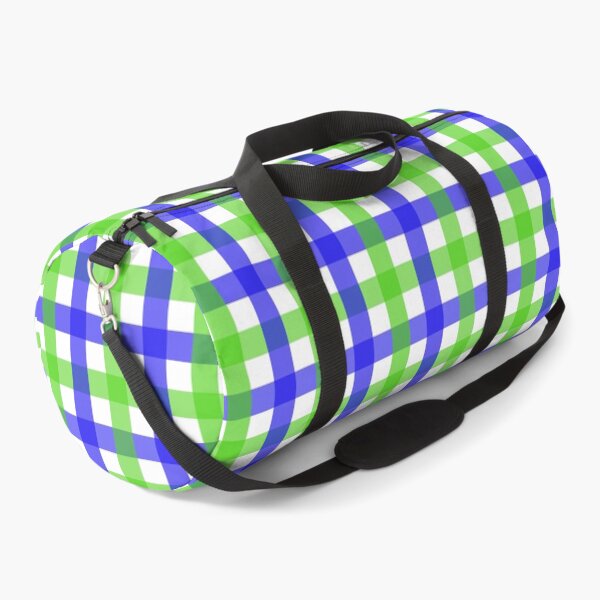 Item preview, Blue And Green Gingham designed and sold by PatternTitan.