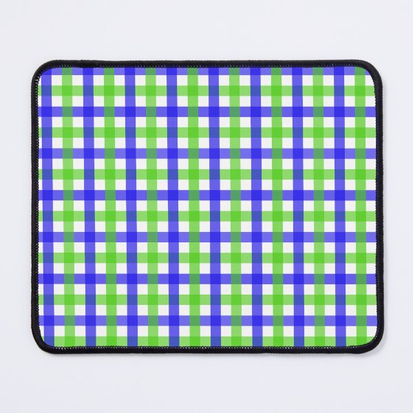 Item preview, Blue And Green Gingham designed and sold by PatternTitan.