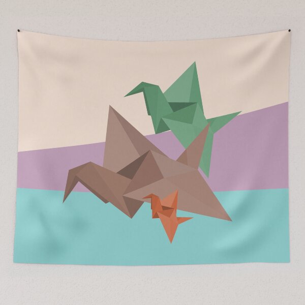 Item preview, Paper Cranes (updated 2023) designed and sold by AbsentisDesigns.