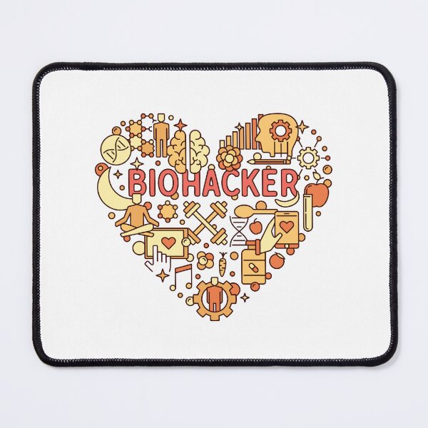 Item preview, Biohacker Heart - Biotechnology and Biohacking modern Design for Biohackers designed and sold by venomousvector.