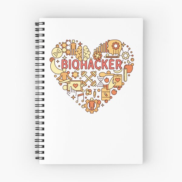 Item preview, Biohacker Heart - Biotechnology and Biohacking modern Design for Biohackers designed and sold by venomousvector.